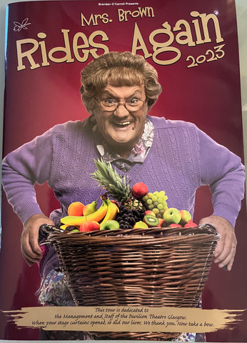 Mrs. Brown Rides Again Souvenir Tour Programme