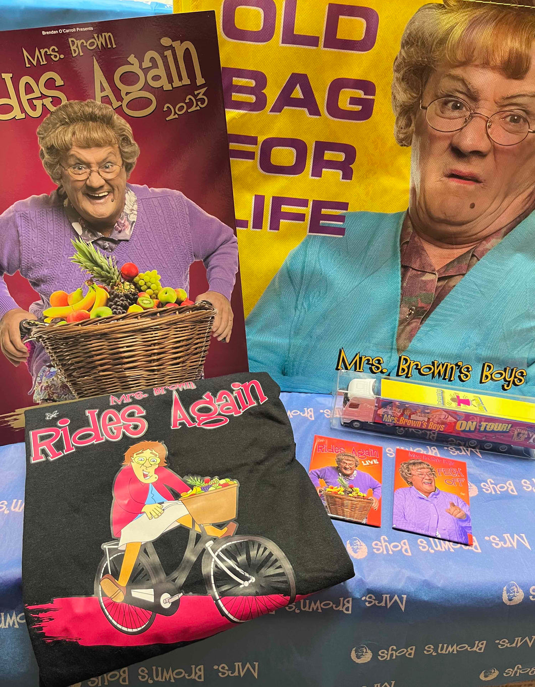 Mrs. Brown Rides Again Tour Pack