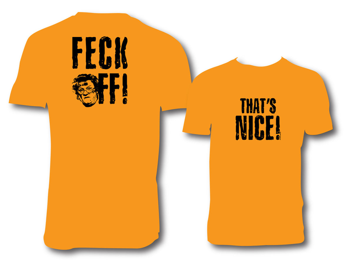 Mrs Browns Boys That's Nice Ora Feck Spento T-Shirt - Divertente - Foto 9