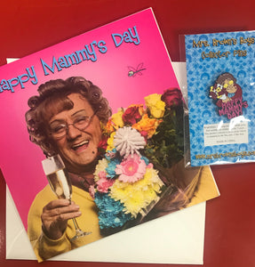 Agnes' Mother's Day set (Pin & Greeting Card)