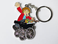 Load image into Gallery viewer, Agnes and Pram Keychain