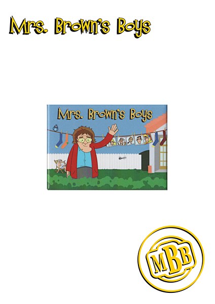 Mrs. Brown Animation Magnet